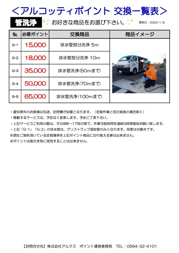 交換商品一覧PDF【管洗浄】