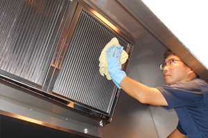 Range hood cleaning